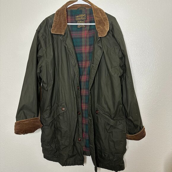 Eddie Bauer Other - Vintage Eddie Bauer Flannel Lined Barn Jacket XL Tall